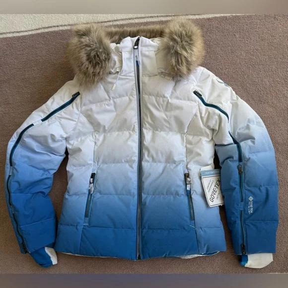 Spyder Women's Falline GTX Infinium Down Jacket - Defrost Collegiate - Picture 2 of 15